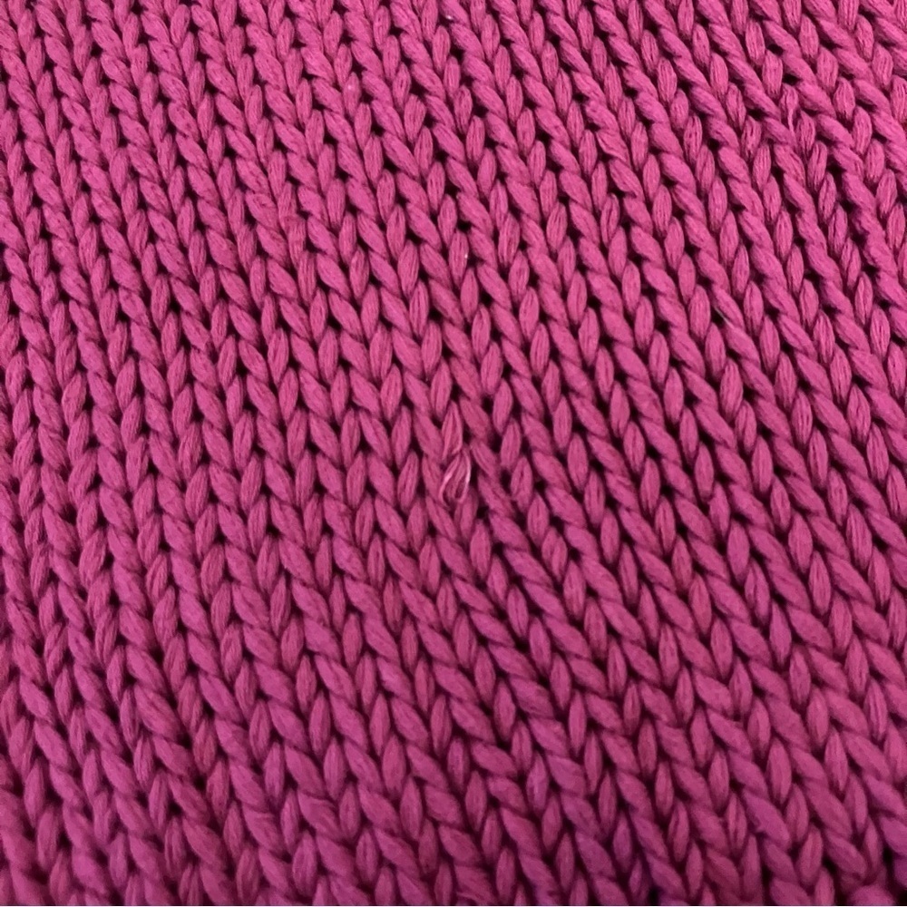 Pistola Gabbie Wild Orchid Puff Sleeve Chunky Knit Sweater (xs) Anthropology - Picture 10 of 11